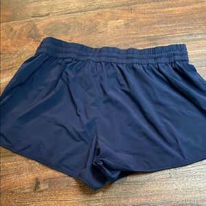 TNA Blue Athletic Shorts with Elastic Waistband